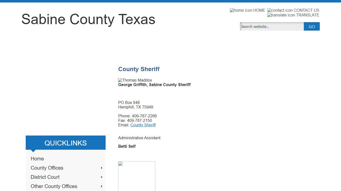 Sabine County, Texas